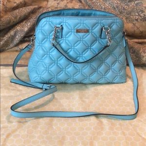 Kate spade satchel with detachable strap